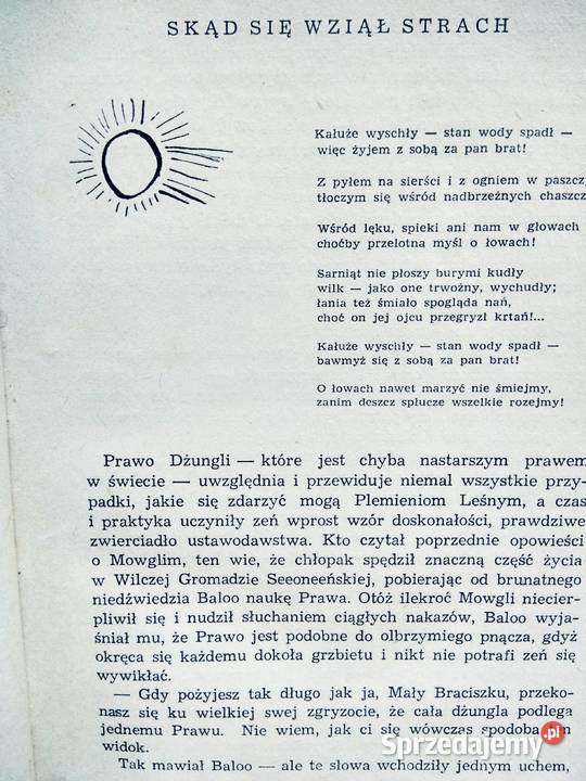 Księga dżungli Kipling lektury szkolne różne