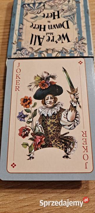 Karty talia Alice w Krainie Czarów Kraków