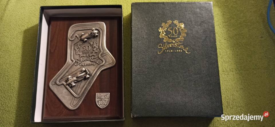 Medal okolicznościowy 50lecie toru F1 Gliwice