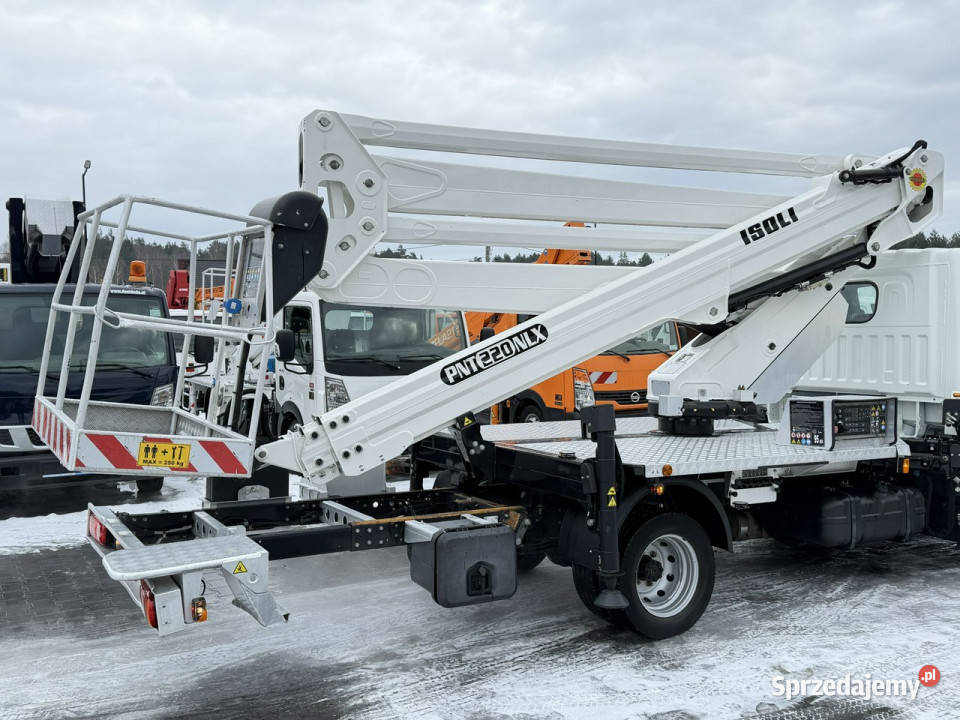Nissan Cabstar Zwyżka Podnośnik Koszowy ISOLI immobilizer Widełki