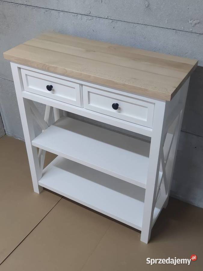 Konsola drewniana 34cm łódzkie Zduńska Wola