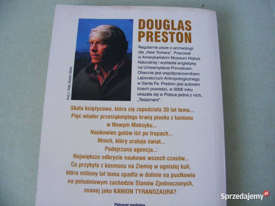 Srebrna kula Vaughn Kanion Tyranozaura Preston Oborniki Śląskie