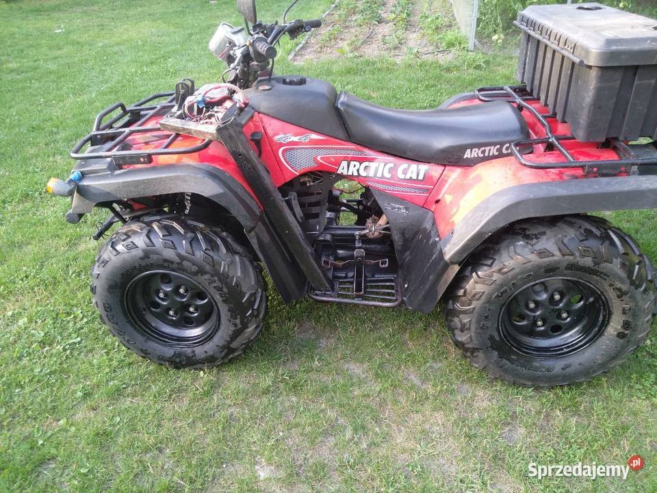 Quad arctic cat 300 4x4 reduktor homologacja Jaszczów