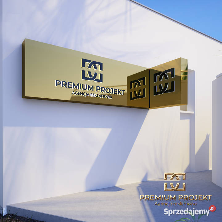 KASETONY LED ZŁOTE SRERNE 3D LED DWUSTRONNE Skrzeszewo