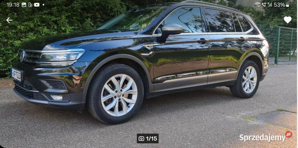 VW Tiguan Allspace 4Motion 20 Tdi 190 Kamera 360 Tiguan Lublin