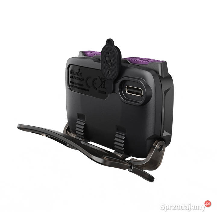 Latarka czołowa Fenix HL12R V20 fioletowa