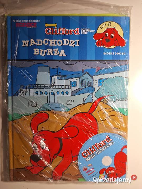 CLIFFORD WIELKI CZERWONY PIES NADCHODZI BURZA