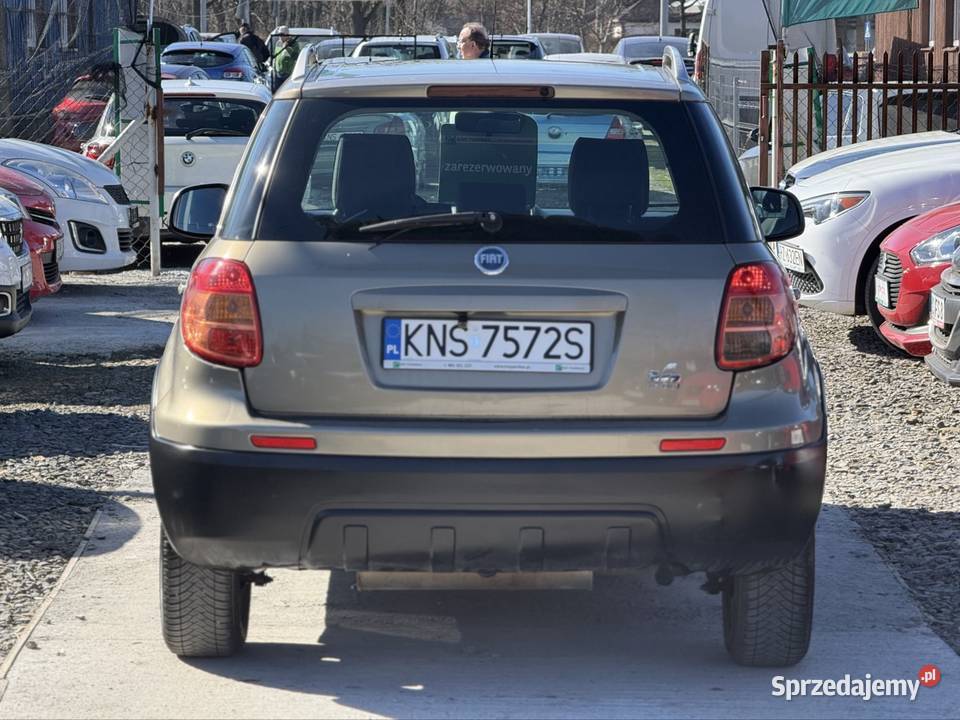 Fiat Sedici 4x4 navi kamera cofania pierwszy właściciel Nowy Sącz