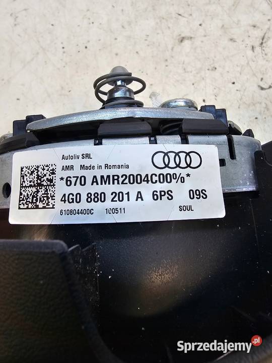 PODUSZKA POWIETRZNA AUDI A6 C7 A7 4G0880201A 6 Przystajń