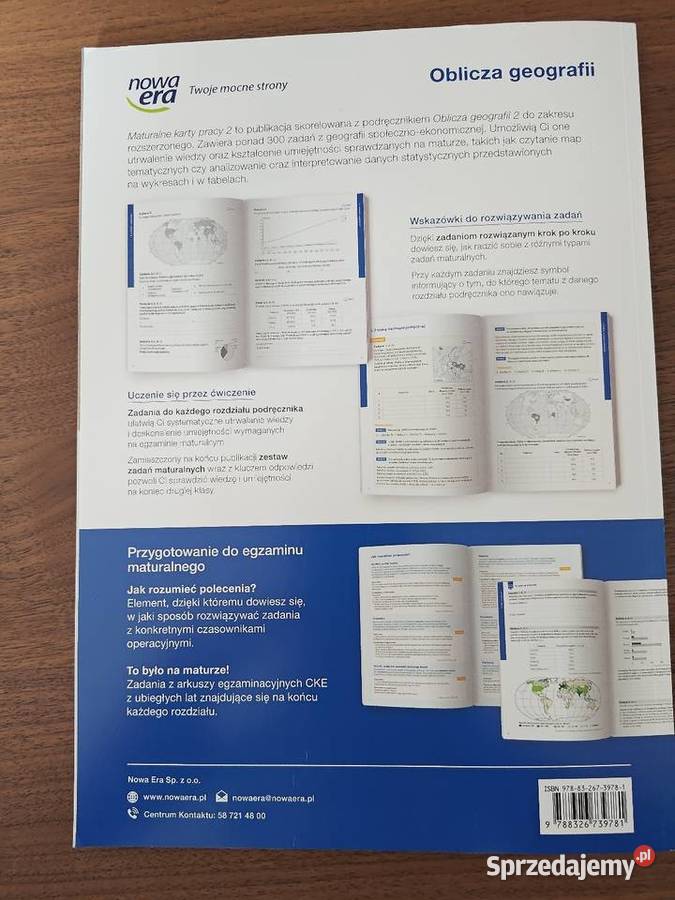 Maturalne karty pracy Oblicza geografii 2 miękka Sławków