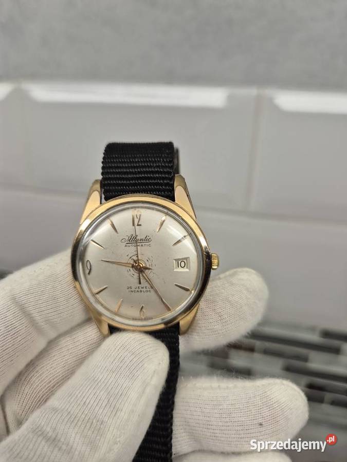 Zegarek Atlanticautomat Au 20 Szwajcaria około Męskie śląskie Chorzów