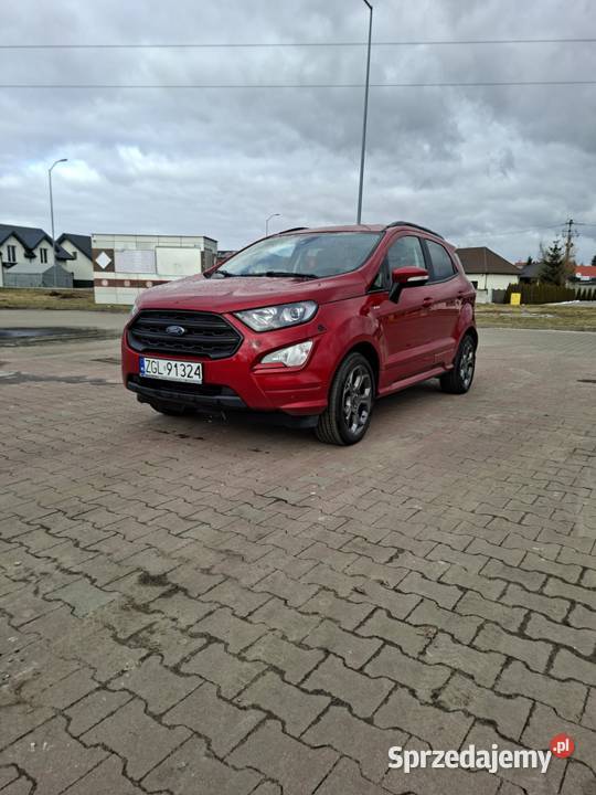 Ford Eco Sport STLine 2022r 27 65900 Salon nieuszkodzony Czarna Łąka