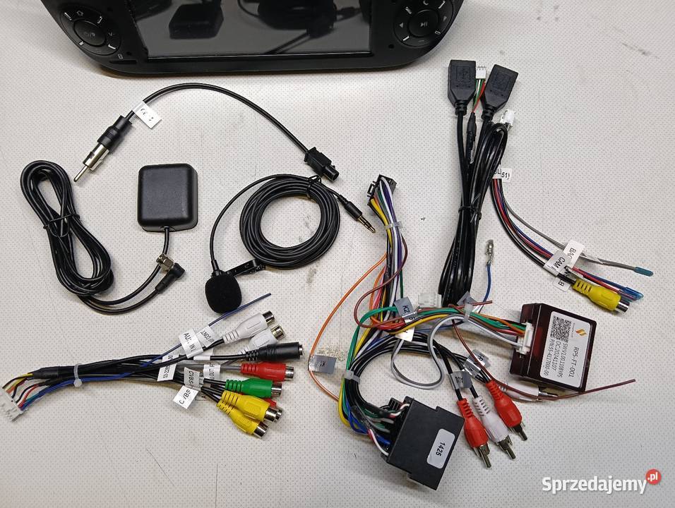 Radio Android Fiat 500 dedykowane Drążdżewo Nowe