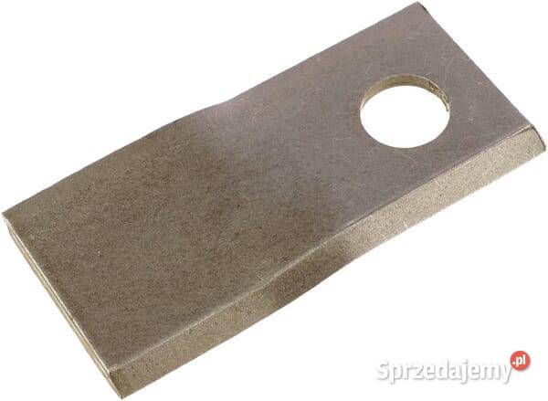 Nożyk kosiarki rotacyjnej lewy 107x48x4 mm otwór Kamionna