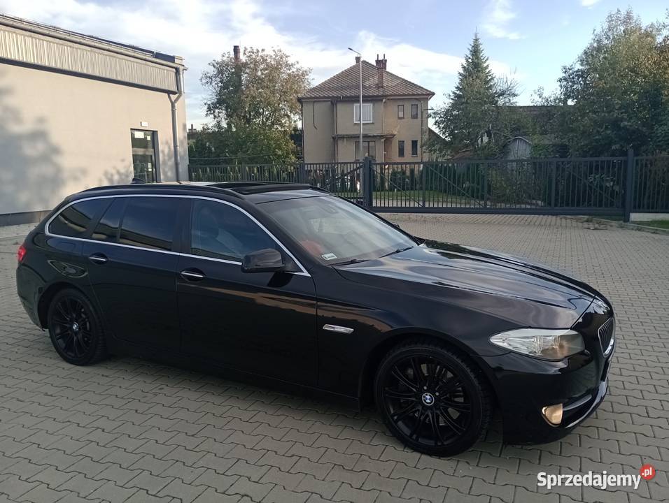 BMW 5 F11 30 Diesel Kombi Czarna Zadbana Manual Wilamowice