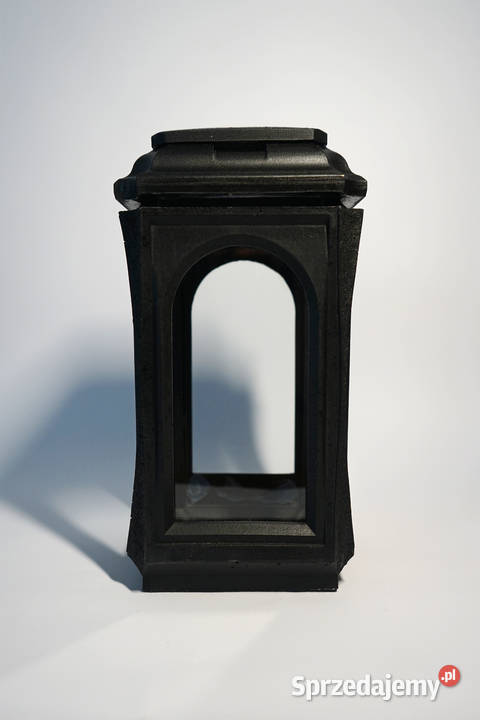 Czarny znicz żywiczny lampion neo Częstochowa sprzedam