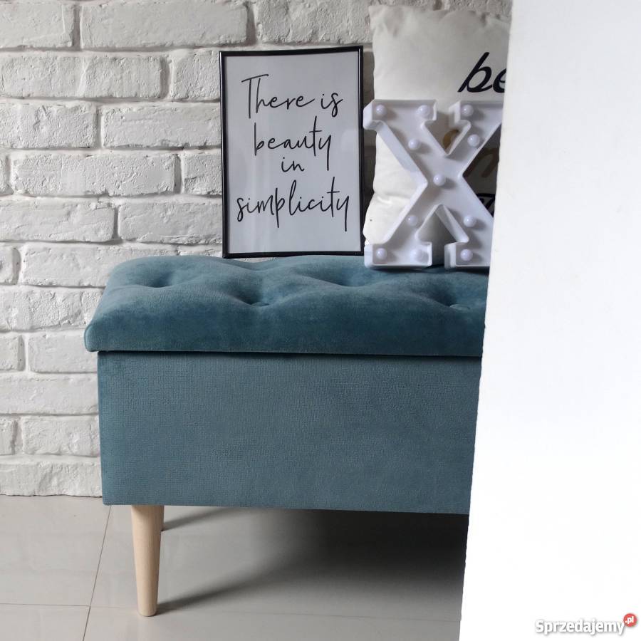 Ławeczka ławka tapicerowana siedzisko na wymiar 35cm