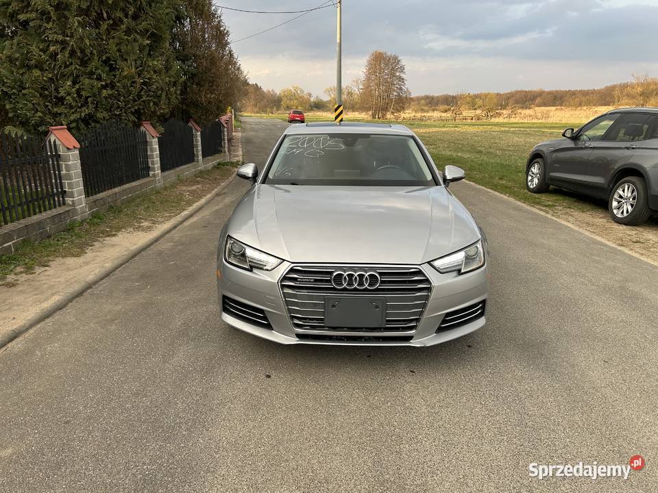 Audi A4 B9 2017 20 TFSI QUATTRO 2000cm3 Nowe Miasto Lubawskie