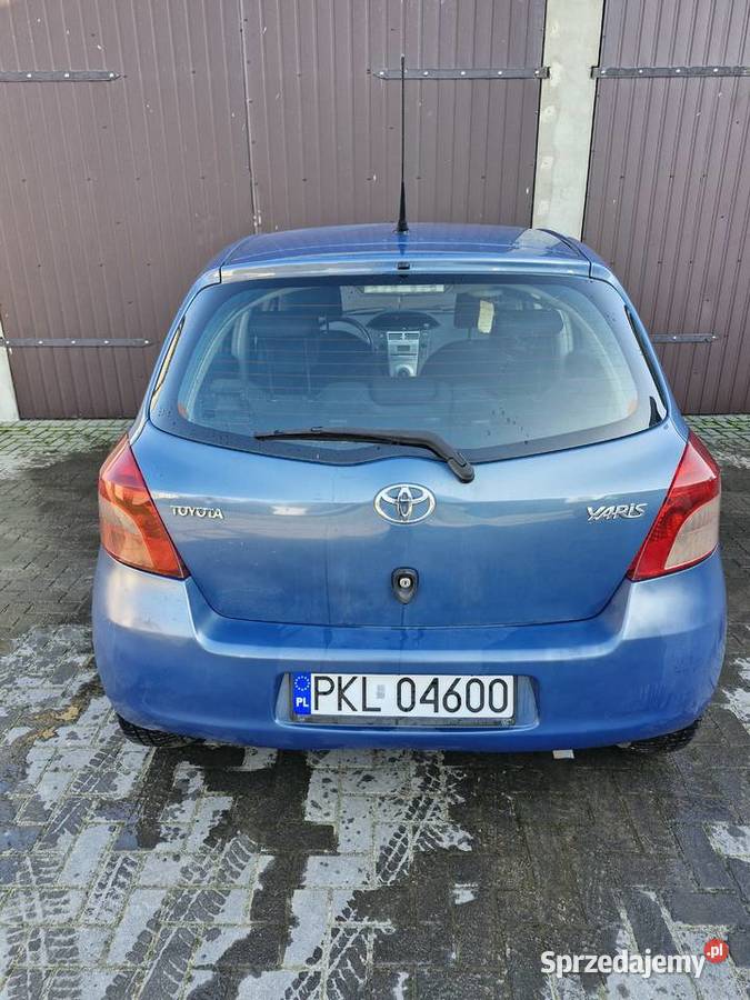 Toyota Yaris 13 benzyna 2006 5D Ponętów Dolny