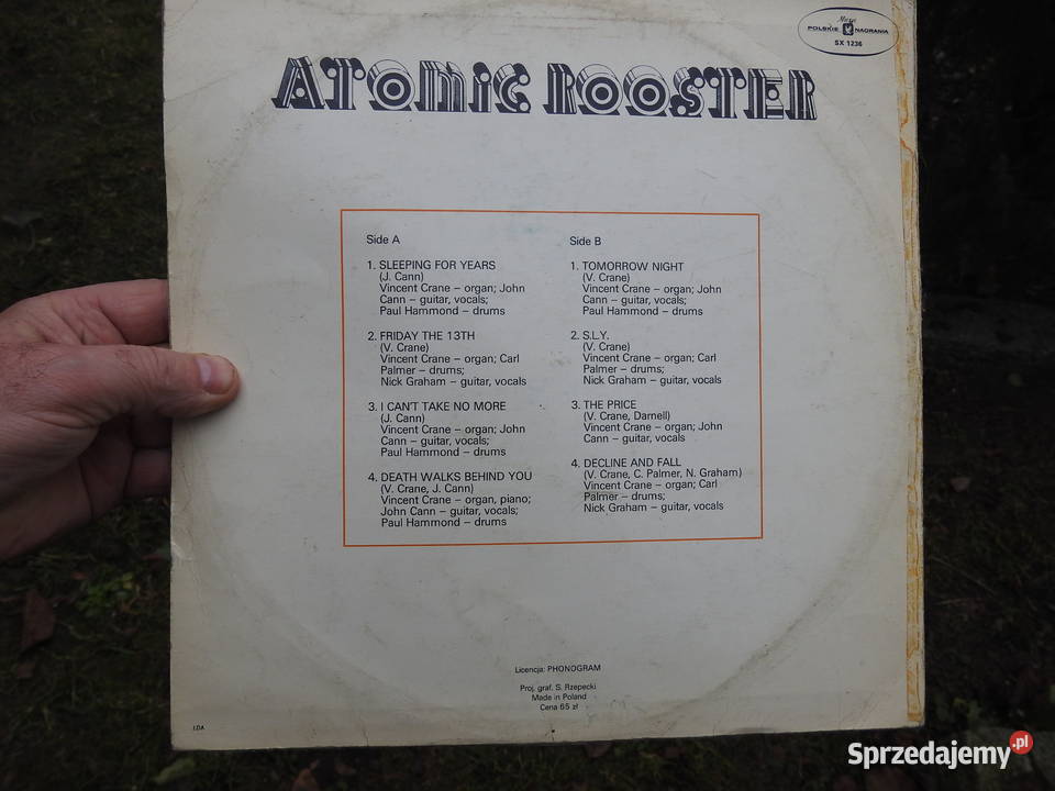 Keith Emerson The Nice Rare Bird Atomic Rooster 3 i więcej Warszawa sprzedam