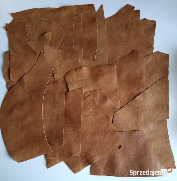 Skóra 340 g Licowa Włoska średnie i małe kawałki Gdańsk