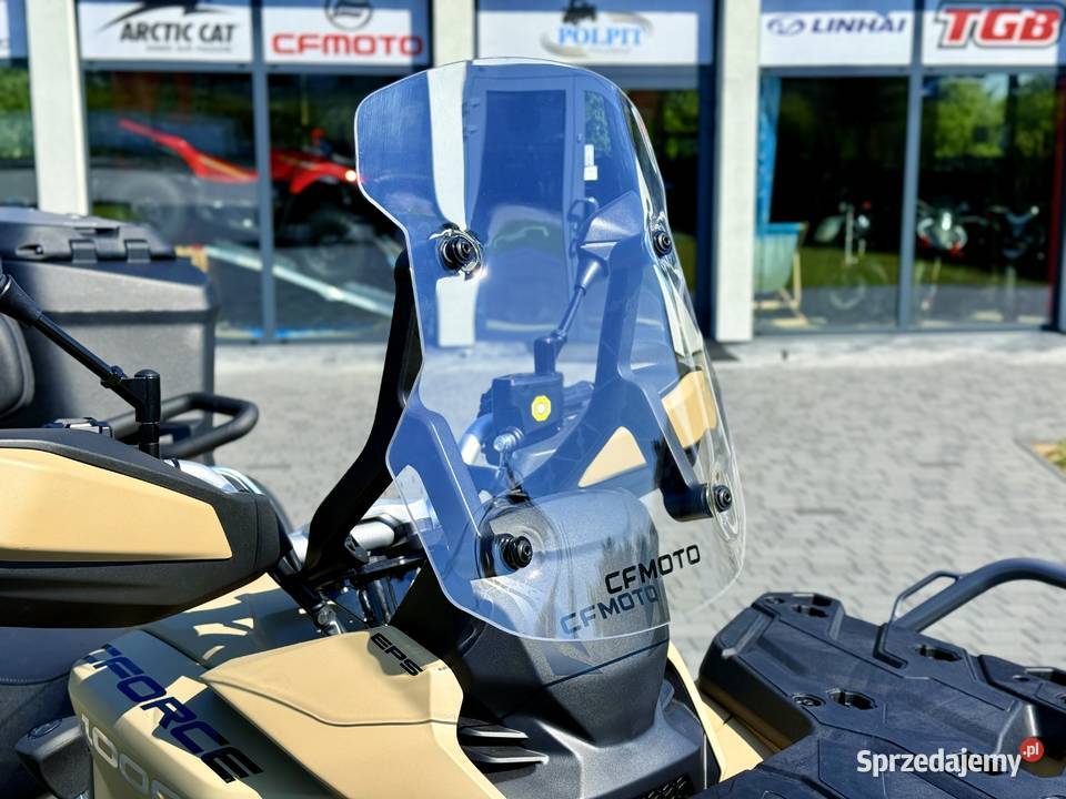 CFMOTO CFORCE 1000 OVERLAND G3 EFI PIASKWOY W kufry Głogoczów