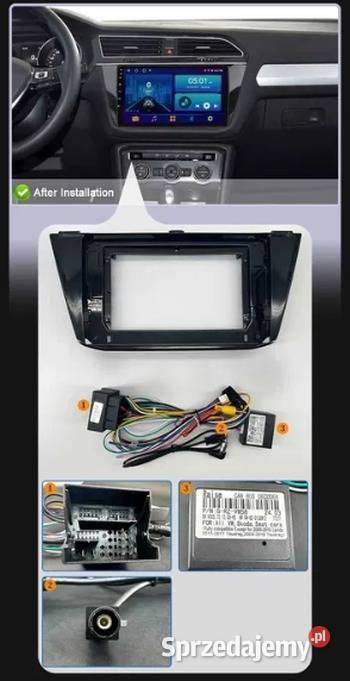 Radio Android 13 VW Tiguan 2 L 1620r gps wifi sprzedam
