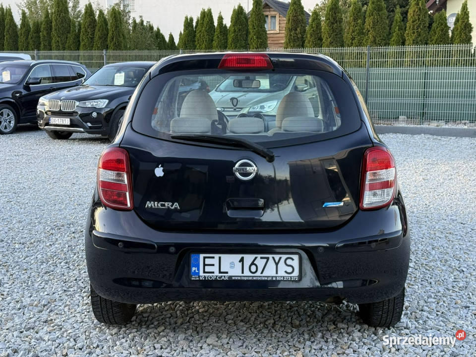 Nissan Micra 12 12V 80 2012r 106 Klimatyzacja ESP dolnośląskie Wrocław