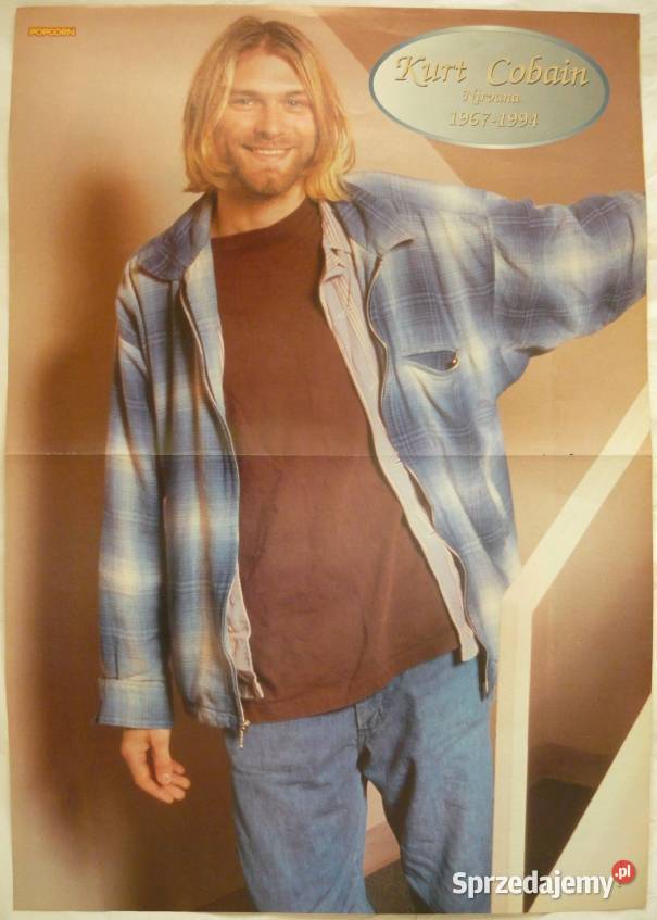 PLAKATY COBAIN KURT WYPRZEDAŻ ŚWIAT PLAKATÓW Bydgoszcz