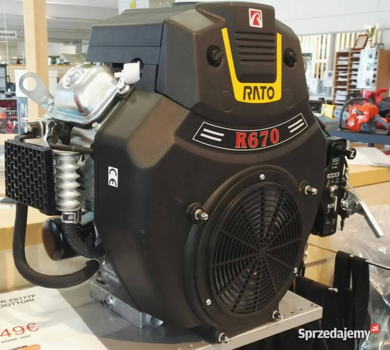 SILNIK RATO R670 SPALINOWY BENZYNOWY 22 WAŁ 254 wielkopolskie Opalenica sprzedam