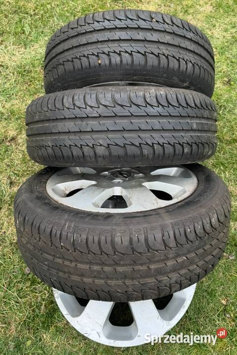 OPEL KOŁA ALUMINIOWE R15 18555R15 Dębica sprzedam