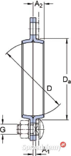 Obudowa łożyska z blachy stal 7500PF80 małopolskie Kamionna