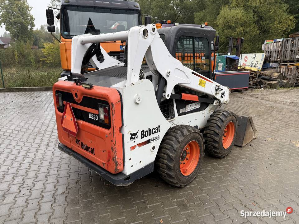 Bobcat s530 2016r Widły pług łyżka 2210mth pełny VAT małopolskie Zakopane