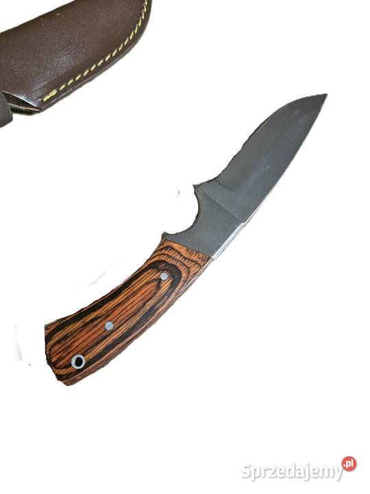 Nóż myśliwski z kaburą chwyt do cięcia na śląskie Radlin