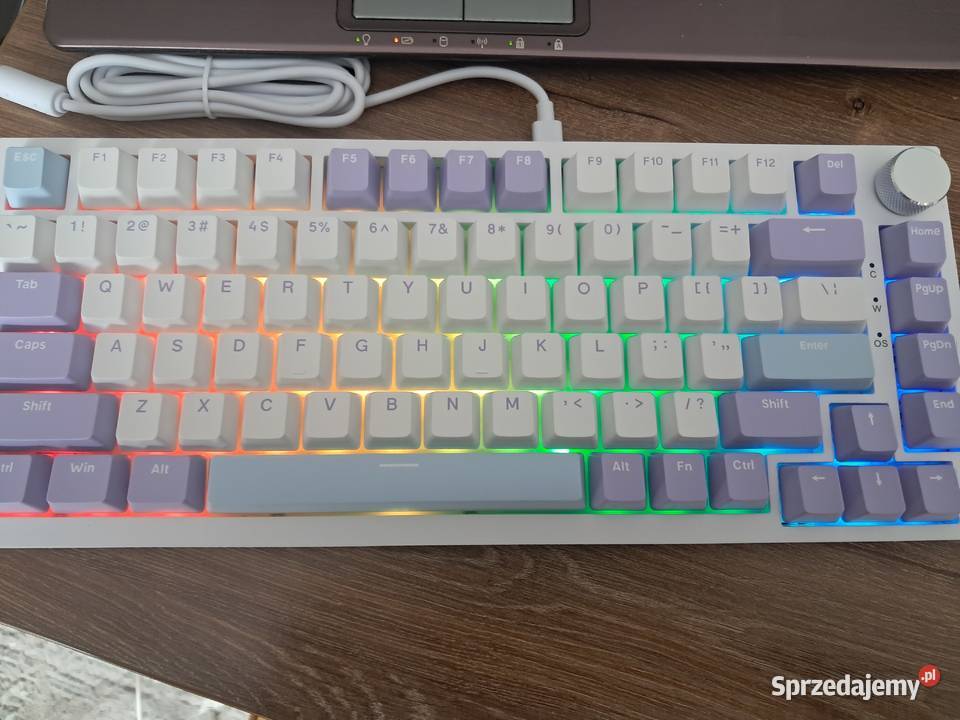 nowa podświetlana mechaniczna klawiatura graczy Sandomierz