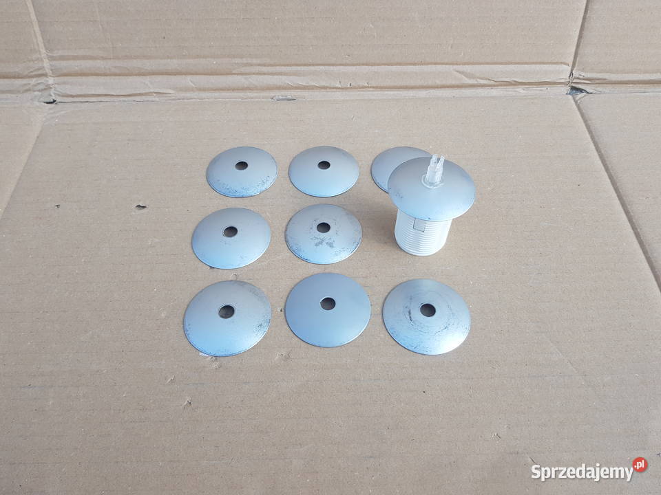 Podkładka pod oprawkę E27 podparcie klosza SZARA