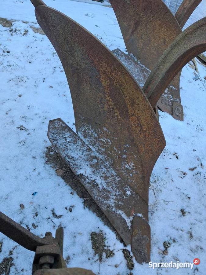Pług 3 skibowy zabytkowy Fraugde Toruń