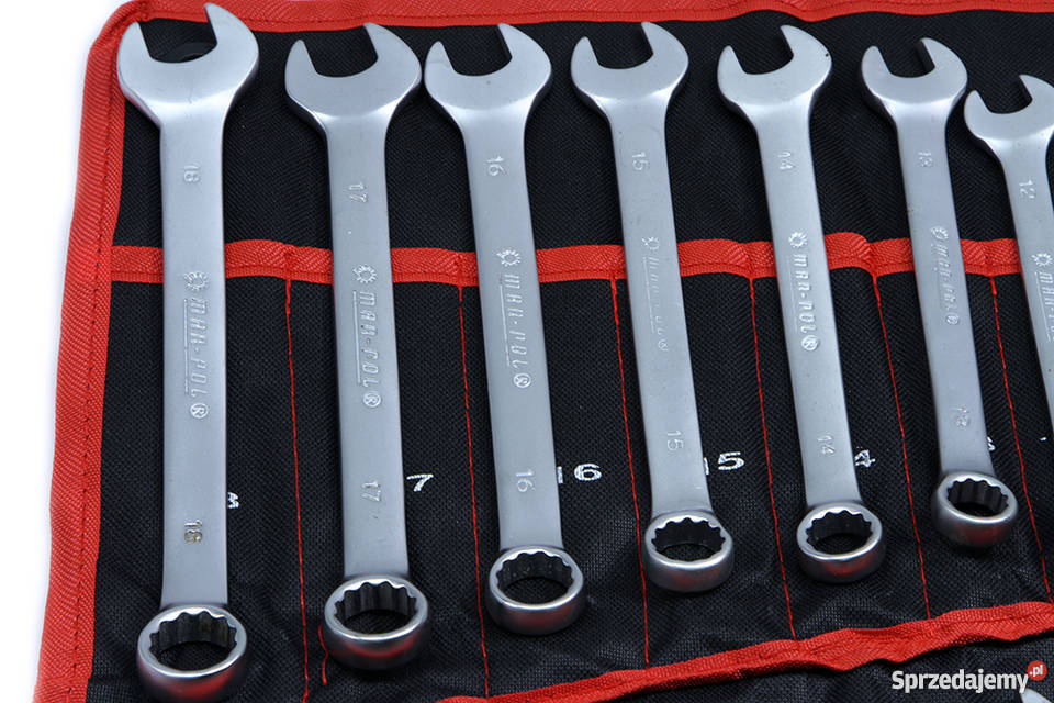 KLUCZE PŁASKO OCZKOWE 632mm 25 ZESTAW na Zamość