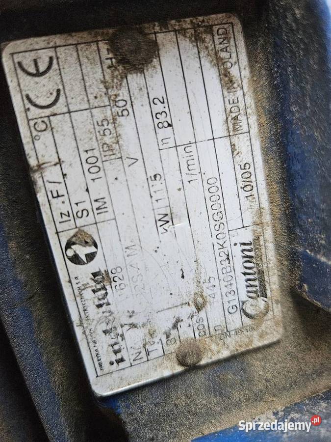 Silnik 55kw 1450 obrmin trójkąt gwiazda Aleksandria