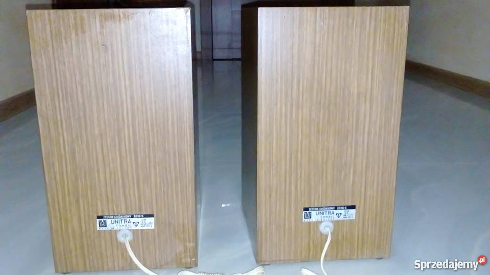 40 latki Unitra Tonsil ZG 10C Słuchawki i głośniki