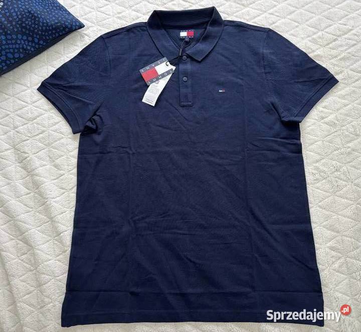 Koszulka Polo męska Tommy Hilfiger L oryginał Odzież codzienna Warszawa