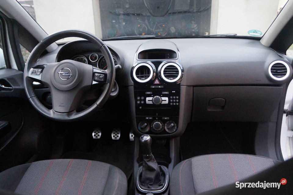 Opel Corsa D 14 Benzyna Pakiet OPC Line Biały śląskie Częstochowa sprzedam