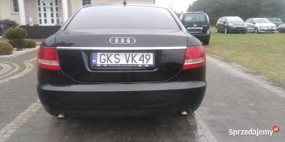 Audi A6 C6 limuzyna 20tdi 140 manuał czarny Kościerzyna