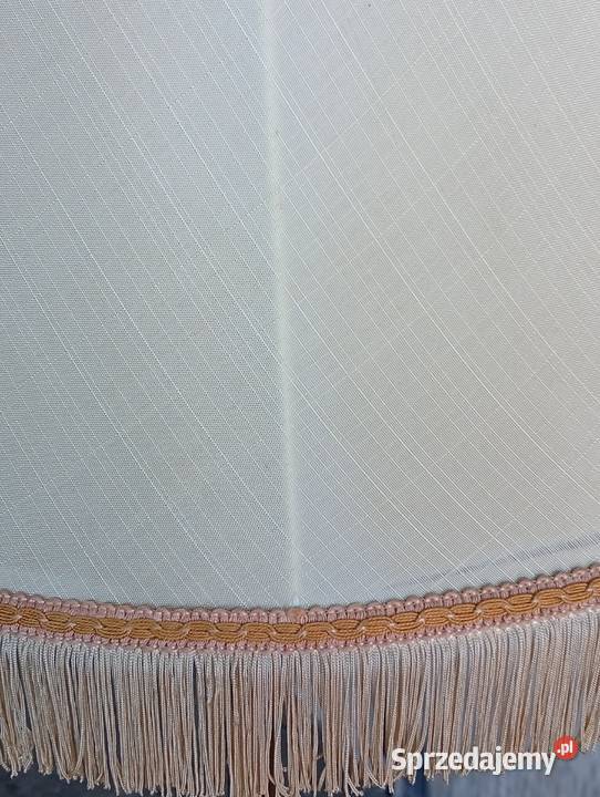 Mosiężna lampa podłogowa z abażurem 328 Byczyna