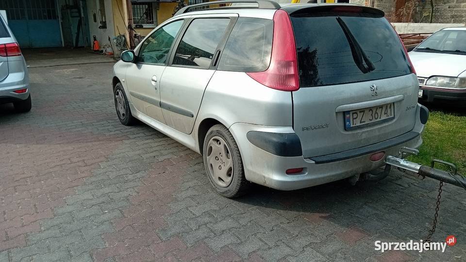 Peugeot 206SW uszkodzony 1360cm3