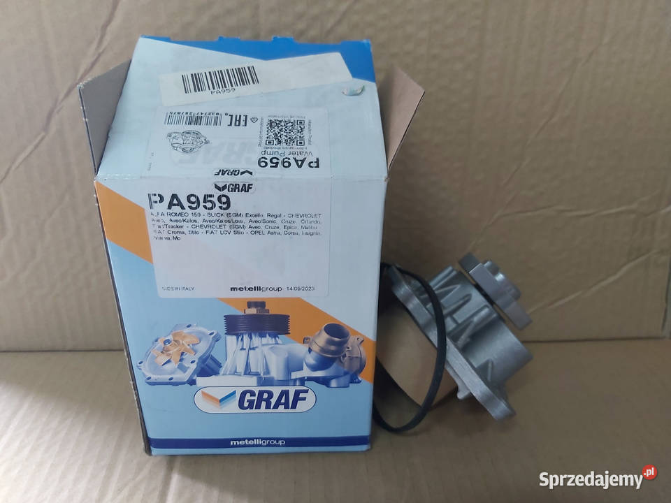 Pompa wody Graff PA959 NOWA Kamienna Góra