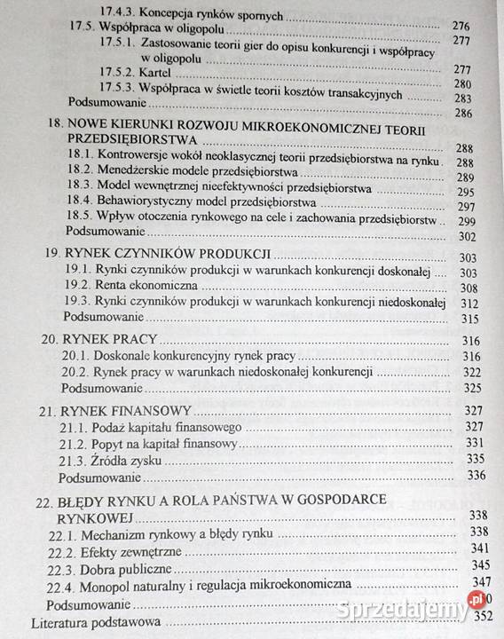 Mikroekonomia Bożena Klimczak