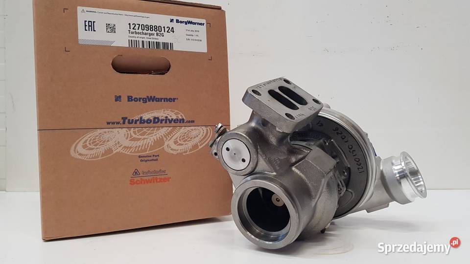 Nowa turbosprężarka BorgWarner KKK 12709880124