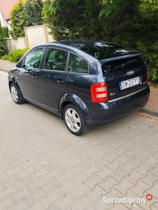 AUDI A2 klima wspoma radio zadbany na chodzie 4/5 Poznań