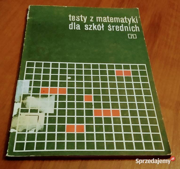 Testy Z Matematyki Dla Szkół średnich Zbigniew Kraus Gdańsk Sprzedajemypl 8195